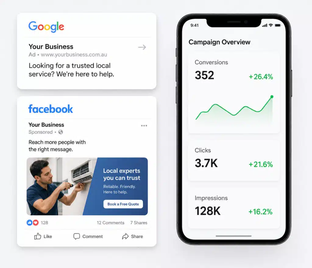 Meta & Google Ads campaign management